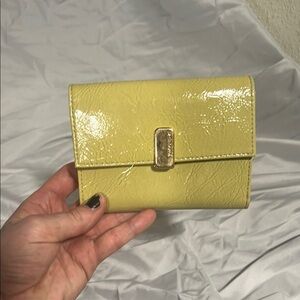Liz Claiborne Yellow Clutch